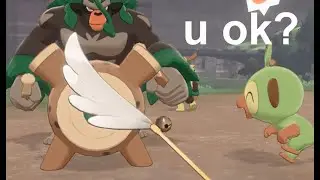 pokemon camp but its the grookey evolution line