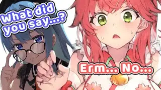 Suisei is Almost Triggered by Miko【Hololive | Hoshimachi Suisei x Sakura Miko x Shiranui Flare】