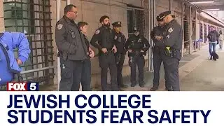 Jewish students at Columbia University fear for their safety
