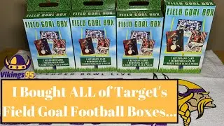 I Bought all of Target's Field Goal Football Boxes... This is what I got!