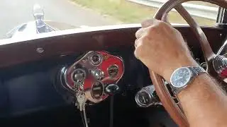 Hopped up Burtz powered model a sport coupe in car