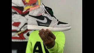UNBOXING The AIR JORDAN 1 NEUTRAL GREY & HYPER CRIMSON!
