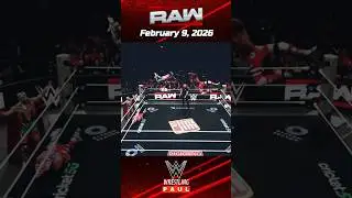 RAW 2/9/2026 Highlights | All MATCHES Edit 🔥 #wwe #wweraw #wrestling #highlights #laknight #jeyuso