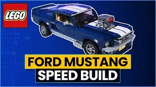 Lego Creator Ford Mustang 10265 - Lego Speed Build - Lego Lady 2024