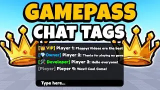 КАК СОЗДАТЬ ТЕГИ ЧАТА GAMEPASS | Roblox Studio (TextChatService и НАСТРАИВАЕМЫЕ)