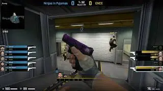 ESports - CS:GO, NiP vs ENCE, BLAST Pro Series Madrid 2019 (10th of May 2019), Nuke - Map 1