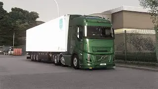 ETS2 | Realistic Driving | Volvo FH6 | Hanover to Dover Expedition - Steering Wheel Gameplay