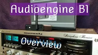 Audioengine B1 High-Fidelity Bluetooth receiver. OVERVIEW