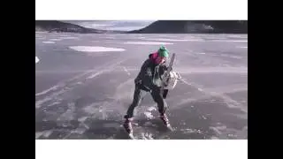 Ice Skating With Chainsaw