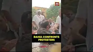 #RahulGandhi Confronts #Protesters Who Were Showing #BlackFlags To Him During #voteradhikaryatra