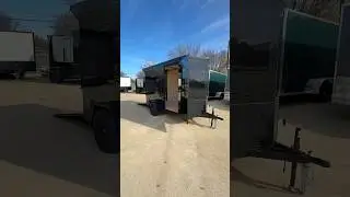 2026 New 5x10 SA Screwless Enclosed Trailer |Spoiler Package |.08 Polycor |Dexter Axle |931 | $4,650