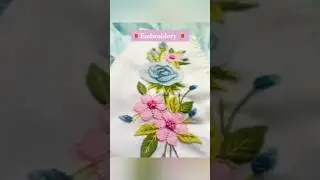 Thread embroidery, aariwork viralsuit#needlework#reel #instagram#youtubeshorts#shorts#love#song##new