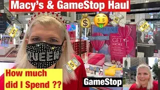 Macy's & GameStop Haul NYC How Much $$$
