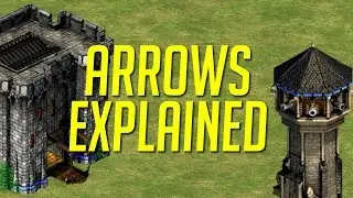 AoE2 - Garrison Arrows (& 3 Bombard Tower Shots?!!)