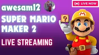 SMM2 STREAM!!! | #shorts #awesam12