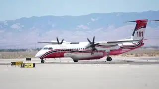 Turbo-Prop Tankers at Foxfield Airfield - [Experimental Video]