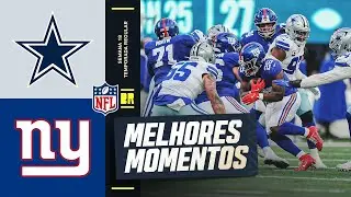 Dallas Cowboys vs New York Giants | Melhores Momentos - Semana 18 | NFL 2025