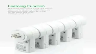 JTD  5 Pack Energy Saving Auto programmable Wireless Remote Control Electri