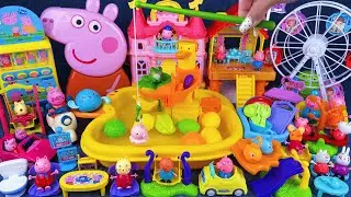 13 Minutes Satisfying with Unboxing Cute Peppa Pig Sink Swimming Pool Playset ASMR｜Review Toys