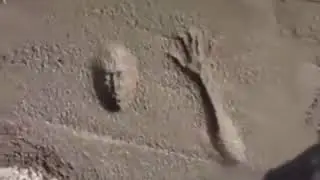I just seen somebody fall and eat sh*t in that concrete , fuc*ing idiot dude
