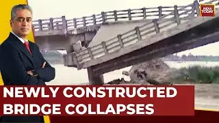 Newly Constructed Bridge In Bihar's Araria Collapses Ahead Of Inauguration | Image Of The Day