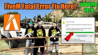 FiveM how to fix Early-Exit trap | FiveM Fatal Error Fix in 2026