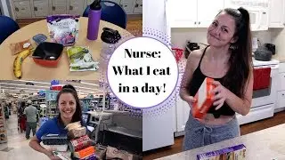 Nurse: What I Eat in a Day | VEGAN