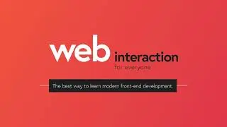 Introduction &mdash; Web Interaction for Everyone