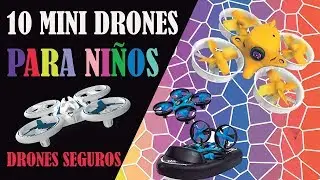 10 Mini Drones Para Ni&ntilde;os - Drones Seguros