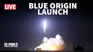 LIVE: Blue Origin New Glenn rocket launches from Cape Canaveral Space Force Station, FL | FOX 5 DC