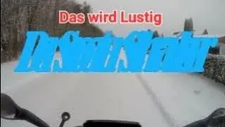 Eine Langweilige bei Schnee/ Mögt ihr mitfahren.