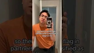 Hard Green Flag 🐢 #shorts #youtubeshorts #greenflag #beigeflag #redflag #relationship