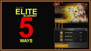 Elite Blueprints (5 Ways)   - Mafia City | how to get elite blueprint faster