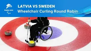 Latvia vs Sweden | Wheelchair Curling Round Robin | Day 3 | Beijing 2022 Paralympic Winter Games