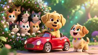 Puppy's Magical 123 Ride 🐶✨ | Learn Numbers 1–10 for Kids | Preschool Educational Video