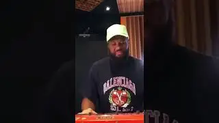 Don Cannon breaking down the beat for 