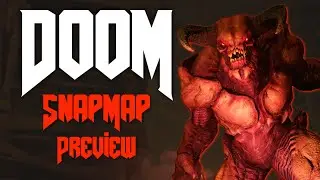 New DOOM Snap Map Preview (Creating everything in Doom)