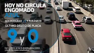 Hoy No Circula CDMX y Edomex del viernes