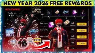 Free Fire New Year 2026 Rewards | Happy New Year Event