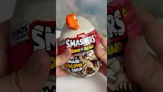 Smashers Dino Island 🦖 #asmr #toy #fun #zuru