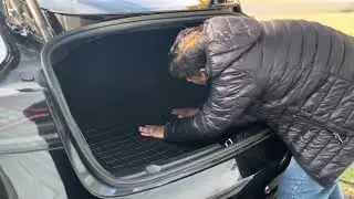 BASENOR Tesla Model 3 Trunk Mat All-Protection Cargo Mat Heavy Duty  Tesla Model 3 2016-2023 GEN 2