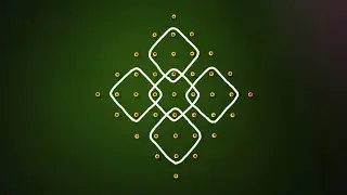 9-1 dots kolam| sikkukolam| kambikolam| nelivukolam| melikkala muggulu| rangoli 