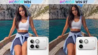 Сравнение результатов тестов камер HONOR win и HONOR win RT