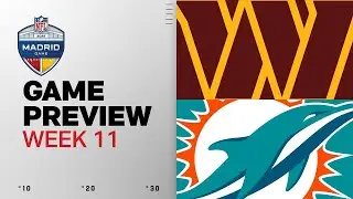Washington Commanders vs Miami Dolphins | Week 11