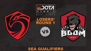 Cignal Ultra vs BOOM Game 2 - Dota Summit 11 SEA Qualifiers: Semifinals