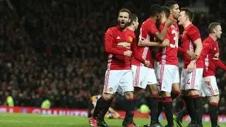 Manchester United 2-0 Hull City | EFL Cup | GOALS: Mata, Fellaini