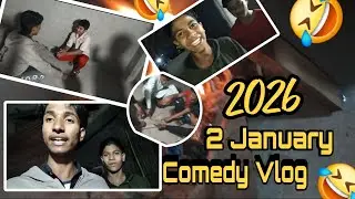 Doston Ke Sath Practical Game Khela 🤣 | 2 January Comedy Vlog #ComedyVlog#DostWalaVlog#FunnyMoments