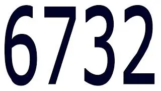 6732