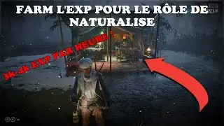 FAIRE DE L'EXP DE R&Ocirc;LE DE NATURALISTE ULTRA RAPIDEMENT ! (Red Dead Redemption 2 Online)