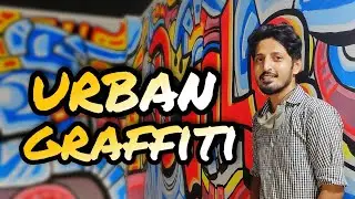 Bangladeshi artist paints urban graffiti [ LARGEST WALL-ART TILL NOW ] - KingMonkey Artworks